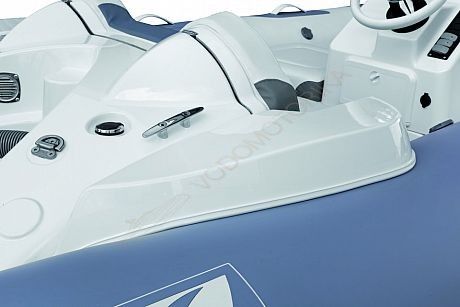 Лодка надувная ZODIAC Yachtline deluxe NEO 380 ( с синими вставками )