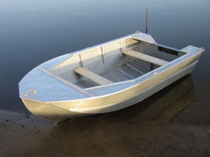 Алюминиевая лодка Мста-Н 3.5м с булями