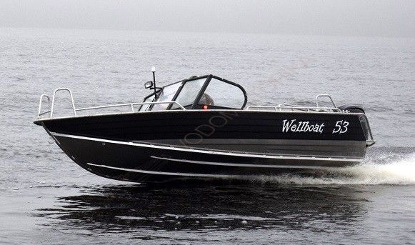 Алюминиевая лодка Wellboat 53 Fish
