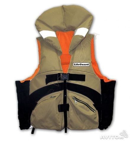 Спасательный жилет LIFEGUARD PREMIUM XXXL (зеленый/оранжевый)