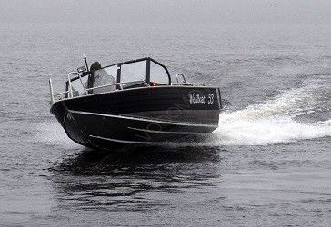 Алюминиевая лодка Wellboat 53 Fish