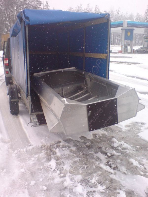 Алюминиевая лодка Романтика-Н 3.5м