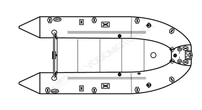 Надувная лодка Badger Duck Line 390 AL