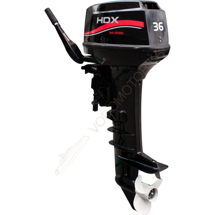 Лодочный мотор HDX T 36 JBML 36 л.с. двухтактный