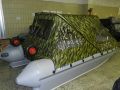 Тент ходовой на лодку Ротан 380Э зеленый камуфляж Тент ходовой на лодку Ротан 380Э зеленый камуфляж