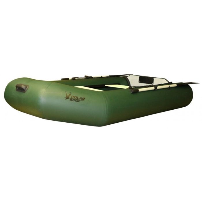 Надувная Лодка ПВХ Polar Bird PB-280ТМ Teal (зеленая, серая) + стеклокомпозитная слань