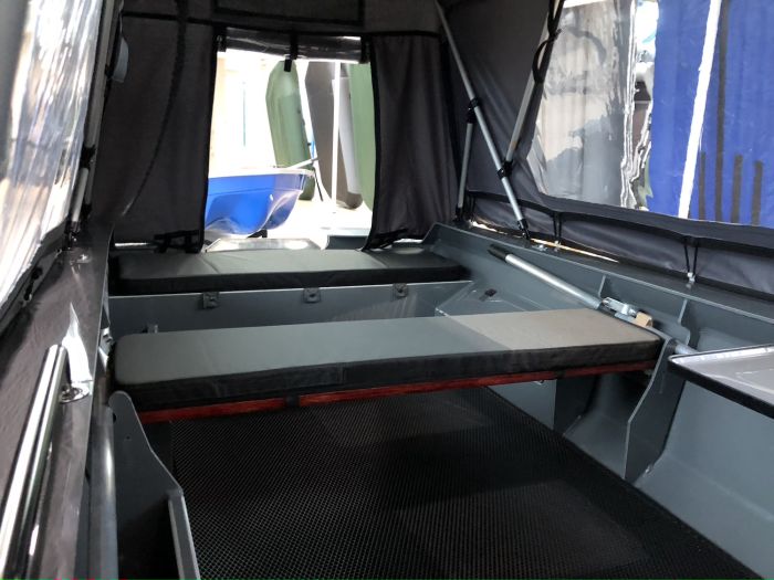 Лодка из полипропилена Swimmer 370 XL в доп. комплектации