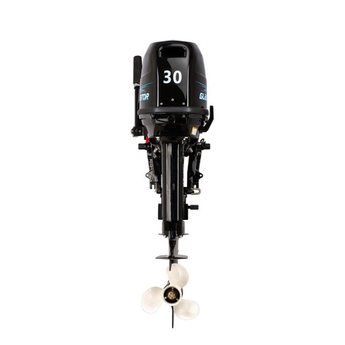 Лодочный мотор GLADIATOR G30FHS 30 л.с. двухтактный (с электростартером)