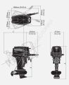 Лодочный мотор Tohatsu M25H JET 25 л.с. двухтактный Лодочный мотор Tohatsu M25H JET 25 л.с. двухтактный