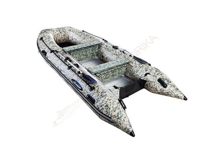 Надувная лодка GLADIATOR Heavy Duty HD 430 AL CAMO