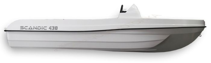 Стеклопластиковая моторная лодка SCANDIC HAVET 430 DС