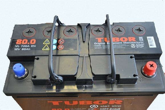 Аккумулятор Tubor OEM EFB 6СТ-80.0 VL (Start-Stop)